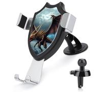 TKJMCSW Flying Dragon Car Phone Mount Universal Auto Phone Holder Adjustable Cellphone Car Mount 360° Rotation, Dashboard & Windshield & Air Vent Strong Suction Cup Phones Stand Smartphoneones