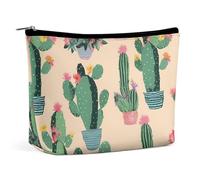 TKJMCSW Green Pattern Makeup Bag for Women Large Capacity Toiletry Bag Portable Make Up Organizer Cosmetics Bag Travel Bag for Cosmetic Storage Bag for Travel Work, style, One Size