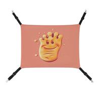 TKJMCSW Happy Foot Cat Cage Hammock Cat Hammock for Cage Rat Hammock Ferret Hammock Cat Hammock for Large Cats Hanging Cat Bed Cat Hammock Bed Chinchilla Hammock Pet Hammock