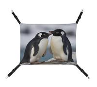 TKJMCSW I Love Penguins Cat Cage Hammock Cat Hammock for Cage Rat Hammock Ferret Hammock Cat Hammock for Large Cats Hanging Cat Bed Cat Hammock Bed Chinchilla Hammock Pet Hammock