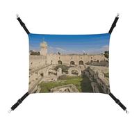 TKJMCSW Israel at The Tower of David Cat Cage Hammock Cat Hammock for Cage Rat Hammock Ferret Hammock Cat Hammock for Large Cats Hanging Cat Bed Cat Hammock Bed Chinchilla Hammock Pet Hammock
