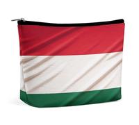 TKJMCSW Italy Flag Cosmetic Bags for Women Men Waterproof Travel Toiletry Bag Large Capacity Makeup Bags PU Leather Cute Makeup Pouch Protable Travel Bag for Toiletries