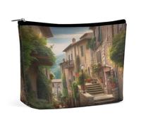 TKJMCSW Italy Tuscan Cosmetic Bags for Women Men Waterproof Travel Toiletry Bag Large Capacity Makeup Bags PU Leather Cute Makeup Pouch Protable Travel Bag for Toiletries, white, One Size