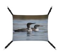 TKJMCSW Loon Birds Cat Cage Hammock Cat Hammock for Cage Rat Hammock Ferret Hammock Cat Hammock for Large Cats Hanging Cat Bed Cat Hammock Bed Chinchilla Hammock Pet Hammock