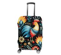 TKJMCSW Polish Folk Art Pattern Luggage Cover Tsa Approved Suitcase Covers for Luggage Elastic Washable Suit Case Covers Anti-Scratch Travel Luggages Sleeve Suitcase Protector Fits 19-30 Inch Case