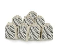 TKJMCSW Quilted White Pattern Drawstring Gift Bags 8PCS Muslin Bags Drawstring Bags Small Drawstring Bags Gift Bags with Drawstring Gift Wrap Bags Drawstring Drawstring Pouch
