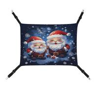TKJMCSW Super Cute Santa Claus Cat Cage Hammock Cat Hammock for Cage Rat Hammock Ferret Hammock Cat Hammock for Large Cats Hanging Cat Bed Cat Hammock Bed Chinchilla Hammock Pet Hammock