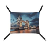 TKJMCSW Tower Bridge in London Cat Cage Hammock Cat Hammock for Cage Rat Hammock Ferret Hammock Cat Hammock for Large Cats Hanging Cat Bed Cat Hammock Bed Chinchilla Hammock Pet Hammock
