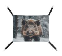 TKJMCSW Wild Boar Cat Cage Hammock Cat Hammock for Cage Rat Hammock Ferret Hammock Cat Hammock for Large Cats Hanging Cat Bed Cat Hammock Bed Chinchilla Hammock Pet Hammock