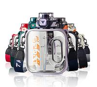 TKK 32oz Sport Water Jug with Straw - Large Capacity Plastic Water Bottle - Dishwasher Safe 1L - BPA Free Tritan for Gym, Yoga, Travel, Camping, Outdoor - Purple