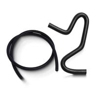 TKKEUEP Molded Fuel Line Rubber Hose Elbow Bends Universal 45, 90, 135, 180 Degree Bend with 5 Feet Length Fuel Hose (5/16 Inch ID)