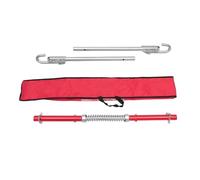 TkkMivcOC 3 Tonne Tow Bar, Steel Towing Pole Heavy Duty with Carrying Bag, Spring Damper, Emergency Breakdown Sturdy Towing Bar for Vehicles SUVs Van, 1.85m/6.07ft