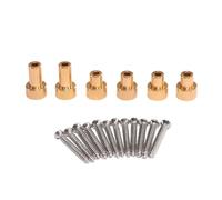 tKLNvZ Compatible with MN82 LC79 MN82SPro Brass Car Shell Raise the Column Heighten Bracket For 1/12 Modified Big Special Upgrade Parts accessory