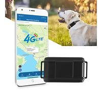 TKMARS 4G GPS Collar for Hunting Dogs, Supports Two-Way Calling, Audible and Visual Alarm, GPS Movement Monitoring Animals Without Subscription TK919Pro 4G