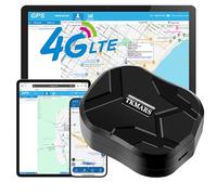 TKMARS 4G GPS Tracker, 10000mAh Long Battery, Magnetic Car Tracker | Real-Time Vehicle Tracking, GPS History, Geofence & Motion Alerts for Cars, Trucks, Trailers and Equipment