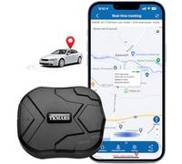 TKMARS 4G Magnetic Car GPS Tracker - 90-Days Standby, No Monthly Fee, Global Real-Time Tracking (5s Update) with Free App & No Subscription
