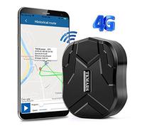 TKMARS Car GPS Tracker 10000mAh GPS Satellite Locator GPS Tracking Intelligent Alarm Electronic Fence Alarm Waterproof Magnetic GPS Tracker 80 Days Long Standby 4G TK905B with Free APP