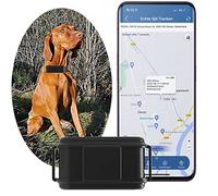 TKMARS GPS 4G Dog Tracker, 2-Way Call, IP67 Waterproof, Real-Time Tracking, Geofence, Voice-Light Alarm, No Subscription, 25 Days Standby.