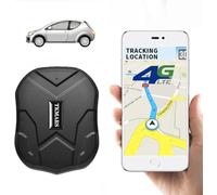 TKMARS GPS Tracker Real-time Positioning Car Tracker for Car/Motorcycle/Boat Strong Magnetic Waterproof and Anti-loss GPS Tracker Car 5 Months Long Standby TK905B APP Free