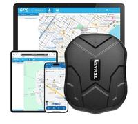 TKMARS GPS Tracker without Subscription GPS Tracker Car 90 Days Standby Time, 5 Seconds to Pudate Position, Strong Magnetic and Waterproof with Free APP, 5000mAh