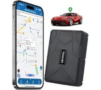 TKMARS TK915 Car GPS Tracker, Magnetic Waterproof for Cavaran Truck Motorbike, Realtime Tracking+ Notification, 10000mAh Long Standby, SIM Included with Free APP