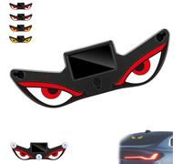 TKNIBEEN Solar Demon Eye Led Car Window Light, Dynamic Demon Eyes Light, Wireless no Drill Solar and Usb Powered Demons Eyes Warning Lights, Decorative Lights for Cars Windshield Rear Window (A)