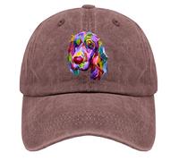 TKPA MOL Baseball Cap Cocker Spaniel Dog Trucker Cap for Teen Vintage Washed Denim Adjustable
