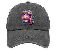 TKPA MOL Baseball Caps Cocker Spaniel Dog Trucker Caps for Men Fashion Washed Cotton Adjustable