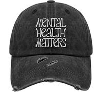 TKPA MOL Baseball Hat Mental Health Matters Embroidery Trucker Cap for Women Vintage Snapback for Gift