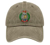 TKPA MOL Dad Hat Badge Royal Engineers Trucker Caps for Women Vintage Washed Denim Adjustable