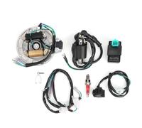 TKSE 50-125 Cubic Centimeter Ignition Coil Stator CDI Wiring Harness Spark Plug Kit Fit for XRCRF 50, Wiring LoomKill Switch Coil CDI Spark Plug Kit Pit Bike