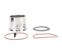 TKSE 5PCS Compressor Cylinder Kit Aluminum Rubber Long Durability N021725 for D55146 D55167 D55168 Air Compressor Replacement Parts 60mm Hole Diameter