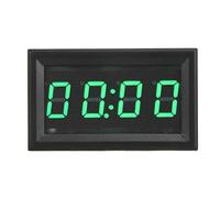 TKSE Car Clock, Electronic LCD Digital Car Clock, YB27T LED Electronic Digital Luminous Car Watch Clock Accessory Decoration(Green)