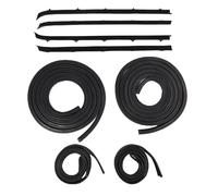 TKSE Door Seal Window Run Channel Sweep Felt Rubber Weatherstrip Kit 15569072 Replacement for C10 C20 C30 K10 K20 K30 R1500 R2500 R3500 Truck