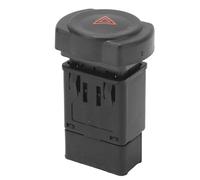 TKSE Hazard Warning Switch, Car Fire Hazard Warning Light Emergency Switch Push Button 8200602232 Fast Response Replacement for Dacia Duster Sandero