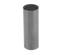 TKSE Motorcycle Exhaust Pipe, 35 * 100mm Stainless Steel Motorbike Exhaust Silencers Universal Front Middle Exhaust Db Killer Catalyst