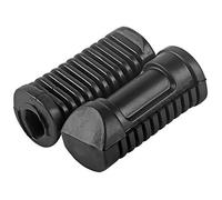 TKSE Motorcycle Front Footpegs, Rubber Plate Footrest Rubber Pad Grip Cover for Honda 125cc CG 125