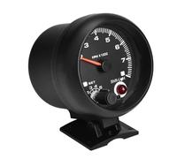 TKSE Tachometer 12V, 0-8000 RPM Car Universal Tachometer Rev Counter Tacho Gauge Meter LED Shift Light