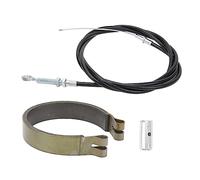 TKSE Throttle Cable,Brake Band Pin,4in Rear Brake Band Pins Kit with 1.55m Throttle Pull Cable,Motorbike Drive Cables for Go Kart Yard Cart Mini Bike ATV