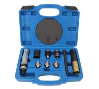 TKSE Wheel Lock Removal Kit Universal Fit Carbon Steel Heat Treated Efficient Wheel Nut Key Replacement Remover Kit for Emergency Car Wheel Repair 10 Piece Set with Blow Box