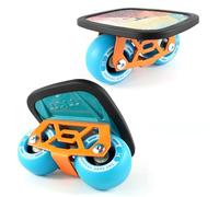 TKT Aluminum Plate Freeskates - Skillful Free Skates Split Skateboard - High End Bearings with PU Wheels