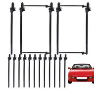 Tktouci Car Zip Ties, Wire Harness Ties - Adjustable Clip, Locking Fastener for Car Industrial Bundling Electrical Work Construction