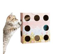 Tktouci Cat Scratch Puzzle - Electric Kitten Puzzle Box,Cat Motion Sensor Scratcher | for Exercise Boredom Relief Hunting Simulation Training Enrichment Entertainment