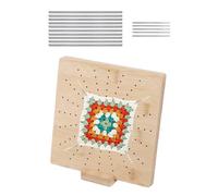 Tktouci Crochet Board for Blocking - Crocheting Blocking Board Kit,Knitting Crafting Gadgets Accessories with Peg for Beginners Adults Mom Grandmothers Creative Projects