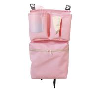 Tktouci Double Stroller Organizer - Waterproof Storage Bag for Baby Stroller | Reusable Stroller Caddies with Cup Holder, Stroller Storage Attachment for Women or Men