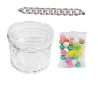 Tktouci Figure Display Bag - Dustproof Pouch with Chain | Dustproof Transparent Display Bag,for Adults Kids Teens Women Men Cartoon Lovers Anime Enthusiasts Party Favor