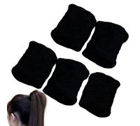 Tktouci Hair Elastics No Damage, Wide Hair Ties Hair Elastics, Ponytail Holders No Damage 5, Hair Elastic Bands Hair Accessories, Seamless Elastics for Thick Hair