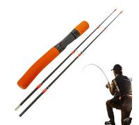 Tktouci Ice Rod | Ice Tackle,Casting Hard Rod | for Outdoor Saltwater Freshwater River Lake Pond Vacation Family Night Morning
