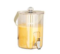 Tktouci Lemonade Dispenser,Juice Dispensers for Parties with Faucet - 5L Beverage Tea Lemonade Container, Catering Tool for Hosting Camping Restaurants Holiday Family Gatherings