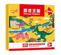 Tktouci Magnet Puzzle, Travel Toys Toddler Puzzles, Games for Toddler Boys Girls Kids Age 2-6 Learning Education Development Car Airplane Road Trip Birthday Kindergartens